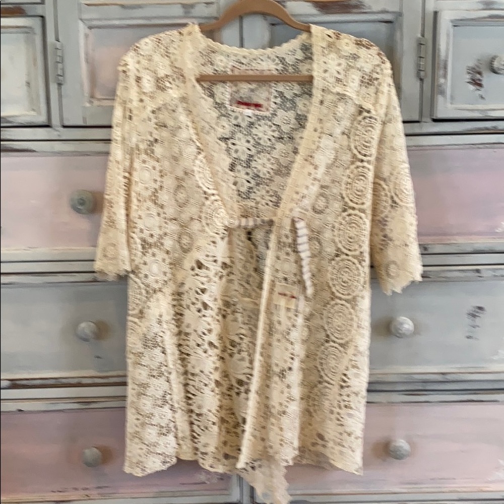 Johnny Was (4 Love and Liberty) Lace Shell